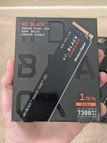 1x WD_BLACK SN850X 1TB NVMe Internal SSD (WDS100T2X0E) Gaming - Sealed New