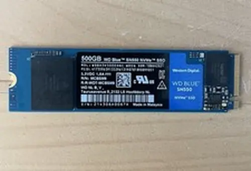 Western Digital WD 2280mm WD Blue SN550 500GB M.2 NVMe Gen 3.0 x 4 SSD 100% GOOD