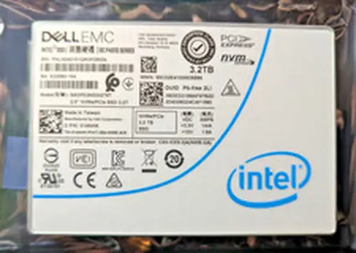 Intel DC P4610 3.2TB Internal 2.5 in Solid State Drive U.2 NVME SSDPE2KE032T8T