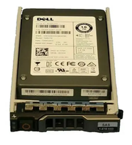 Dell 1.6TB 12Gb/s SAS 2.5" SSD JDTGX SXKLTK + 13th Series Caddy