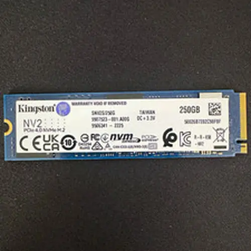 Kingston NV2 250GB PCIe 4.0 NVMe M.2 2280 Internal SSD SNV2S/250G. 100%