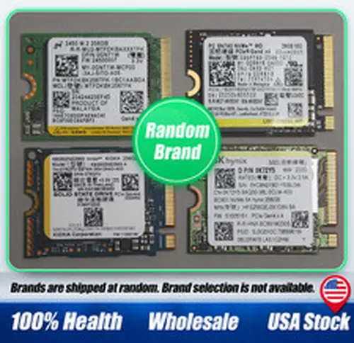 Samsung Samsung/Kioxia/SK Hynix 256GB 2230 M.2 NVMe SSD - Random Brand (100% Health)