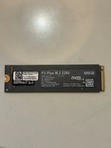 Crucial P3 Plus 500GB NVMe M.2 2280 PCIe 4.0 SSD – Windows 11 Installed