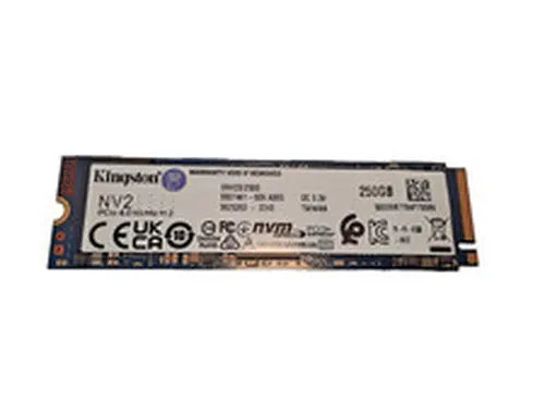 Kingston NV2 SNV2S 250GB PCle M.2 2280 Internal NVMe Solid State Drive SSD