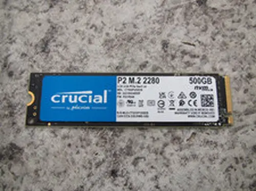 Crucial CT500P2SSD8 P2 M.2 2280 500GB NVMe PCIe Gen3 x4 SSD Solid-State Drive