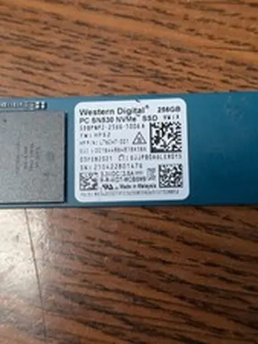 Western Digital SN530 SDBPNPZ-256G 256 GB NVMe 80mm Solid State Drive 1476
