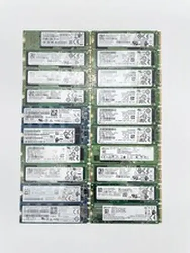 256GB MIXED BRANDS AND MODELS M.2 2280 SATA SSD LAPTOP 92%-100% HEALTH LOT OF 20