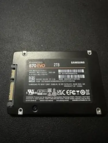 Samsung 870 EVO 2TB 2.5" SATA III Internal SSD Storage MZ-77E2T0