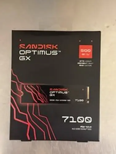 SanDisk Optimus GX 7100 PCIe 4.0x4 M.2 2280 NVMe 500GB SSD - Windows 10+ (3983)