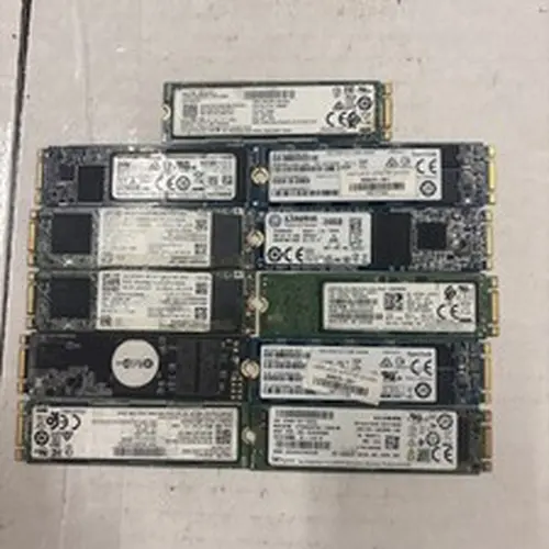 Lot Of 11 Mixed Brands 256GB Internal SSD Lot, M.2 2280 SATA.