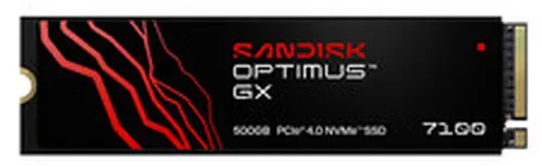 Sandisk Optimus GX 7100 500GB PCIe 4.0 x4 M.2 2280 NVMe SSD Brand New