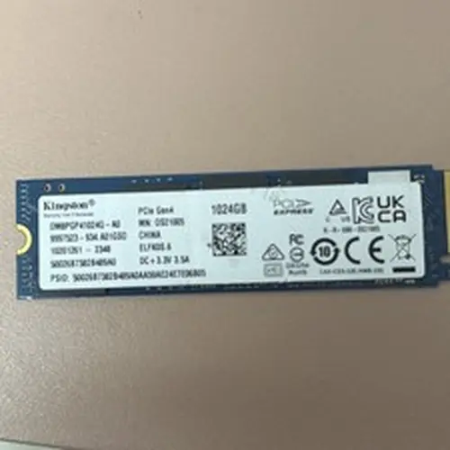 Kingston 1TB NVMe SSD PCIe Gen4 M.2 2280 OM8PGP41024Q-A0 💯% Health