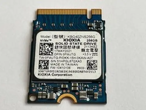 Kioxia 256GB 2230 NVMe m.2 SSD Solid State Drive KBG40ZNS256G Dell FWJTG