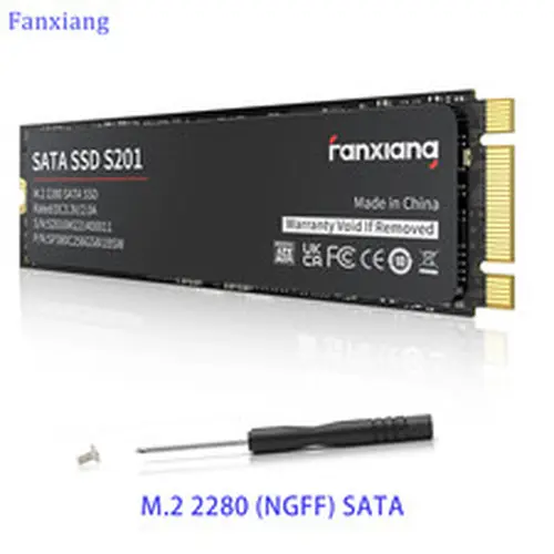 Fanxiang M.2 SATA 512GB SSD 2280 NGFF TLC 550MB/s Internal Solid State Drive LOT