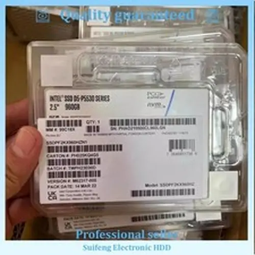 Intel DC D5 P5530 Series 960GB SSD U.2 NVME Solid State Drive SSDPF2KX960HZN1