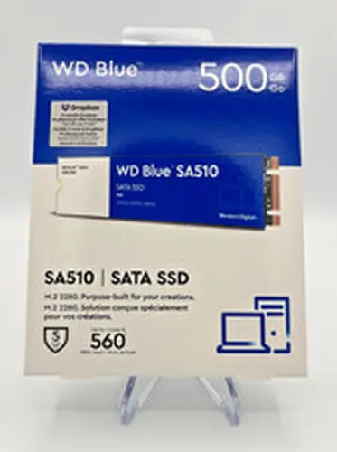 Western Digital WDS500G3B0B M.2 500GB SSD (Blue)