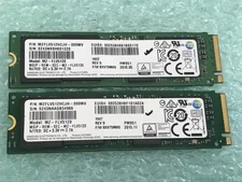 (Lot of 2) Samsung PM951 MZ-FLV5120 512GB M.2 2280 NVMe SSD - HD1254A