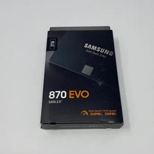 Samsung 870 EVO 2TB 2.5" SATA III Internal SSD - Black