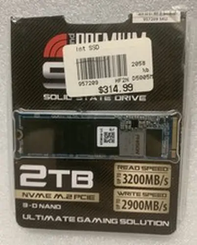 Inland Premium 2TB SSD M.2 2280 PCIe NVMe 3.0 x4 3D NAND Internal Solid State Dr