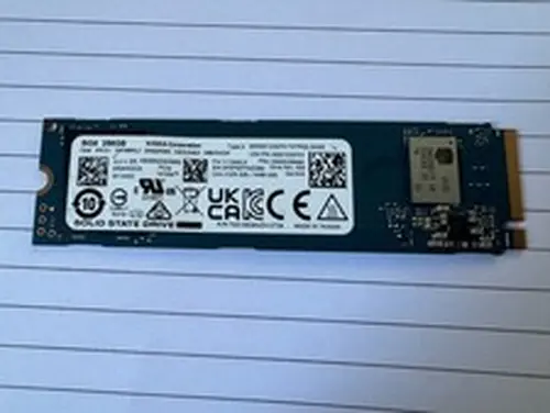KIOXIA 256GB PCIe Gen4x4 NVMe SSD, M.2 2280 Model: KBG6AZNV256G