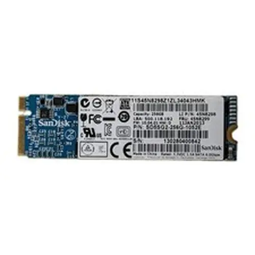 SanDisk 256GB NVMe SSD SD5SG2-256G-1052E For Lenovo X1 Carbon Gen 1