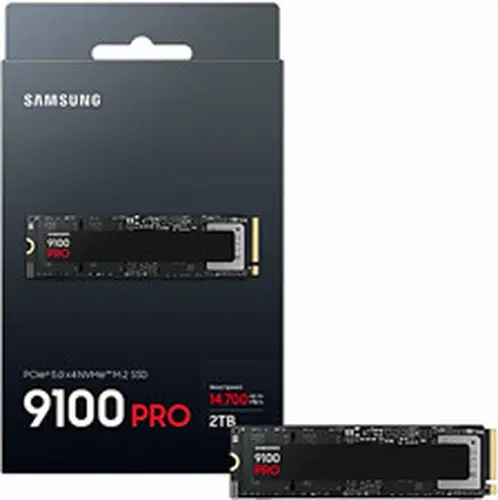 Samsung SSD 9100 PRO 2TB, PCIe 5.0x4 M.2 2280, Up to 14,700MB/s