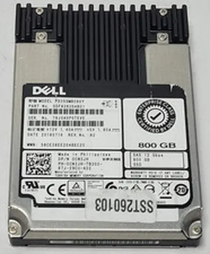Dell Toshiba 800GB SAS SSD 2.5" SOLID STATE DRIVE PX05SMB080Y CN3JH 88%+ HEALTH