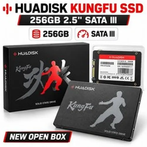 HUADISK KungFu 256GB SSD 2.5" SATA III Internal Solid State Drive Laptop Desktop