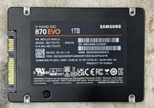 Samsung 870 EVO 1TB 2.5" SATA III Internal SSD V-NAND MZ-77E1T0 New