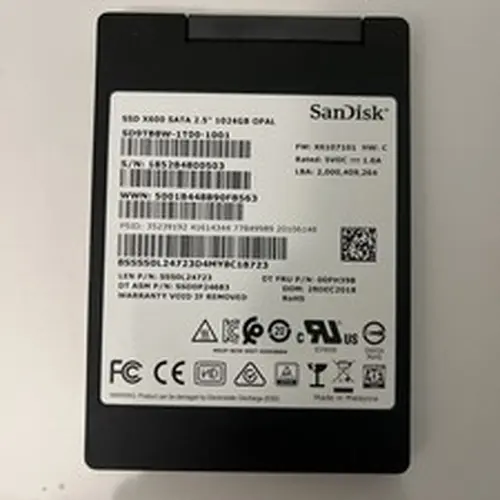 SanDisk X600 1028GB 2.5" SATA Internal SSD SD9SB8W-1028GB Opal.