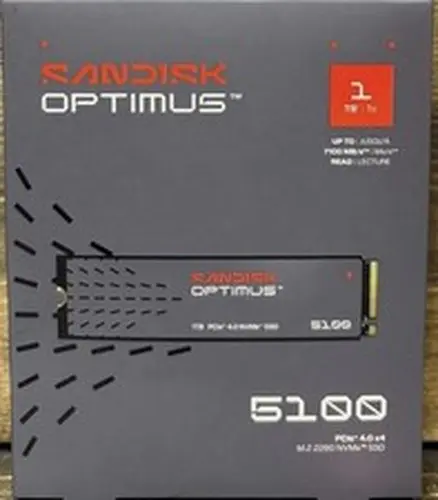 Sandisk Optimus 1TB SSD 5100 NVMe PCIe SSD (New and Sealed)