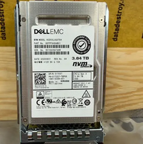 New Dell 017C57 17C57 3.84TB PCIe NVMe Read Intensive U.2.5in SSD KCD5XLUG3T84