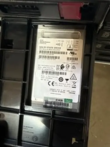 HPE 1.6TB 12G SAS SSD MO001600JWTBT KPM51VUG1T60 P04174-003 76% Health Wiped