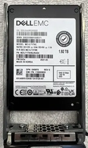 Dell 1.92TB 12G SAS 2.5" SSD 0498F8 PM1643a MZ-ILT1T9C w/ Tray SC420