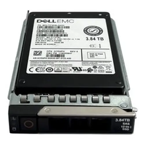 Dell 3.84TB SAS 12G RI Enterprise 2.5" SSD CRNPH MZ-ILT3T8C + 14-17th Gen Caddy