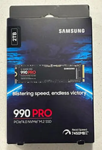 Samsung 990 PRO 2TB PCIe 4.0 NVMe M.2 Internal SSD 7450MB/s Read
