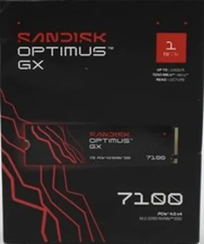 1TB Sandisk Optimus GX 7100 PCIe 4.0x4 NVMe SSD Western Digital. Sealed. FREE SH