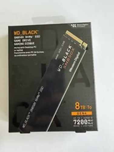 Western Digital WD_BLACK SN850X 8TB Internal SSD PCIe Gen 4 NVMe SSD - Brand NEW