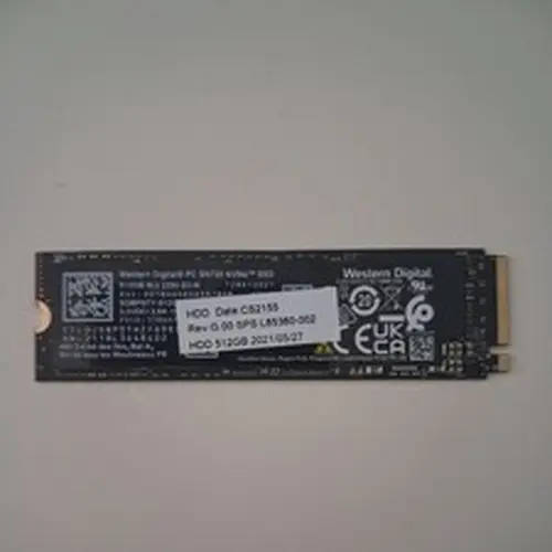 Western Digital 512GB PC SN730 NVMe M.2 SSD PCIe Gen3 x4 Solid State Drive