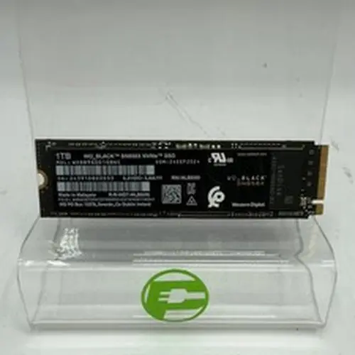 Western Digital WD 2280mm Black SN850X 1TB M.2 NVMe Gen 4.0 x 4 SSD WDS100T2X0E