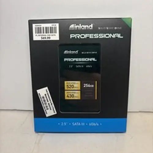 Inland Professional 256GB Internal 3D TLC NAND SATA 3 6Gb/s 2.5" SSD