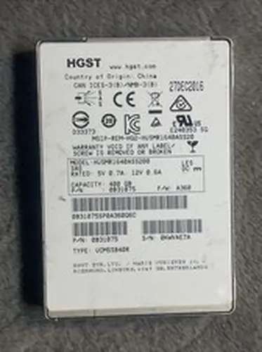 HGST Ultrastar HUSMR1640ASS200 SSD 400GB - SAS 12Gb