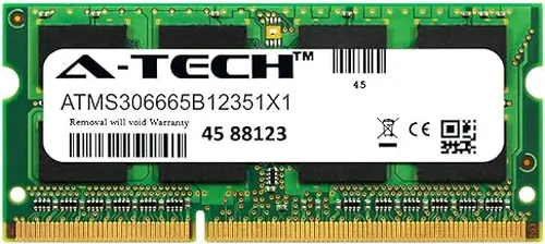A-Tech 8GB Module for HP Pavilion x360 Laptop & Notebook Compatible DDR3/DDR3L PC3-12800 1600Mhz Memory Ram (ATMS306665B12351X1)