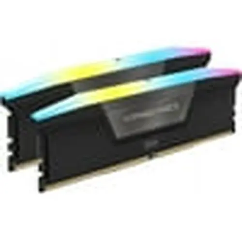 CORSAIR Vengeance RGB 32GB (2 x 16GB) 288-Pin PC RAM DDR5 6400 (PC5 51200) Desktop Memory Model CMH32GX5M2N6400C36