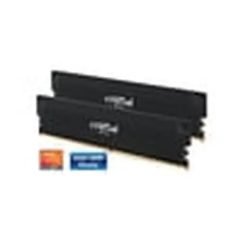 Crucial Pro Overclocking 32GB (2 x 16GB) DDR5 6400 (PC5 51200) Desktop Memory Model CP2K16G64C38U5B