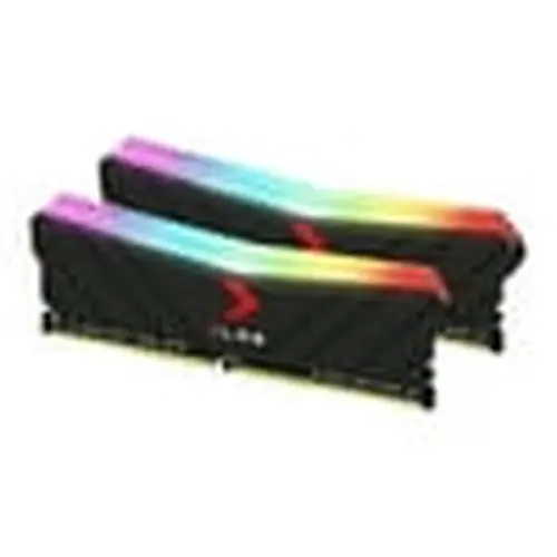 PNY XLR8 Gaming 16GB (2x 8GB) EPIC-X RGBTM DDR4 3600MHz CL18 1.35V (XMP Compatible) Desktop Memory Kit