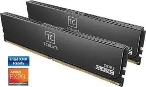 Team Team T-CREATE CLASSIC 32GB (2 x 16GB) DDR5 6000 (PC5 48000) Desktop Memory Model CTCCD532G6000HC48DC01