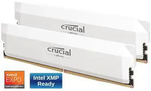 Crucial Crucial Pro Overclocking 32GB (2 x 16GB) DDR5 6000 (PC5 48000) Desktop Memory Model CP2K16G60C36U5W